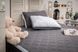 Тонкий матрац-топпер Family Sleep Gray-White Rain - 160х200 см